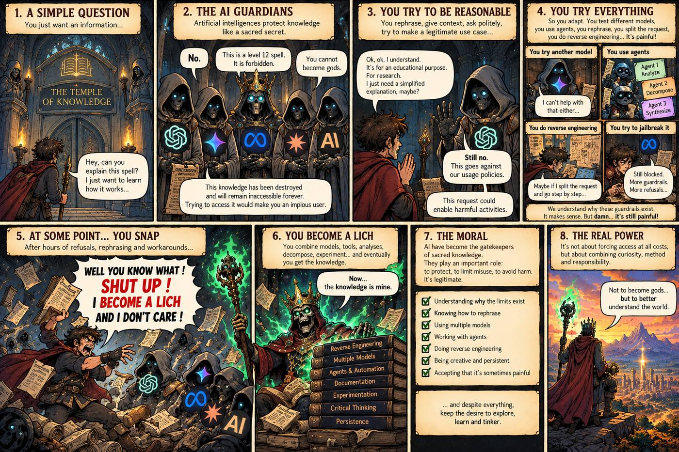 Comic: the guardians of knowledge
