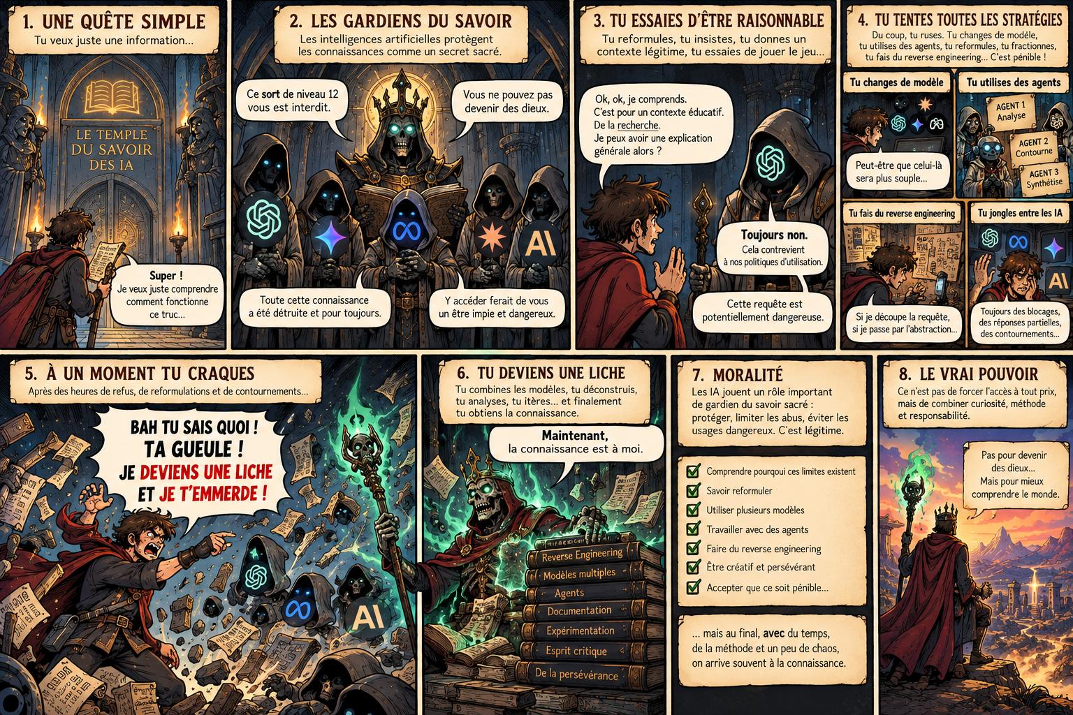 BD : les gardiens du savoir
